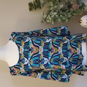 All For Color Cold Shoulder Top